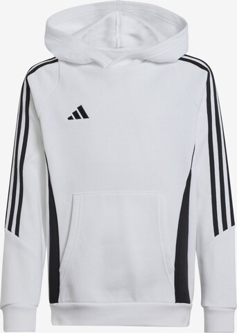 ADIDAS PERFORMANCE Athletic Sweatshirt in White: front