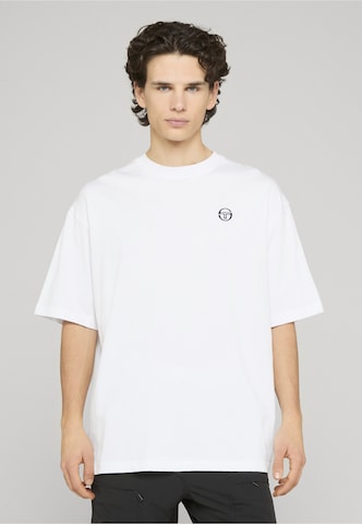 Sergio Tacchini - Camisa 'Sosimo' em branco