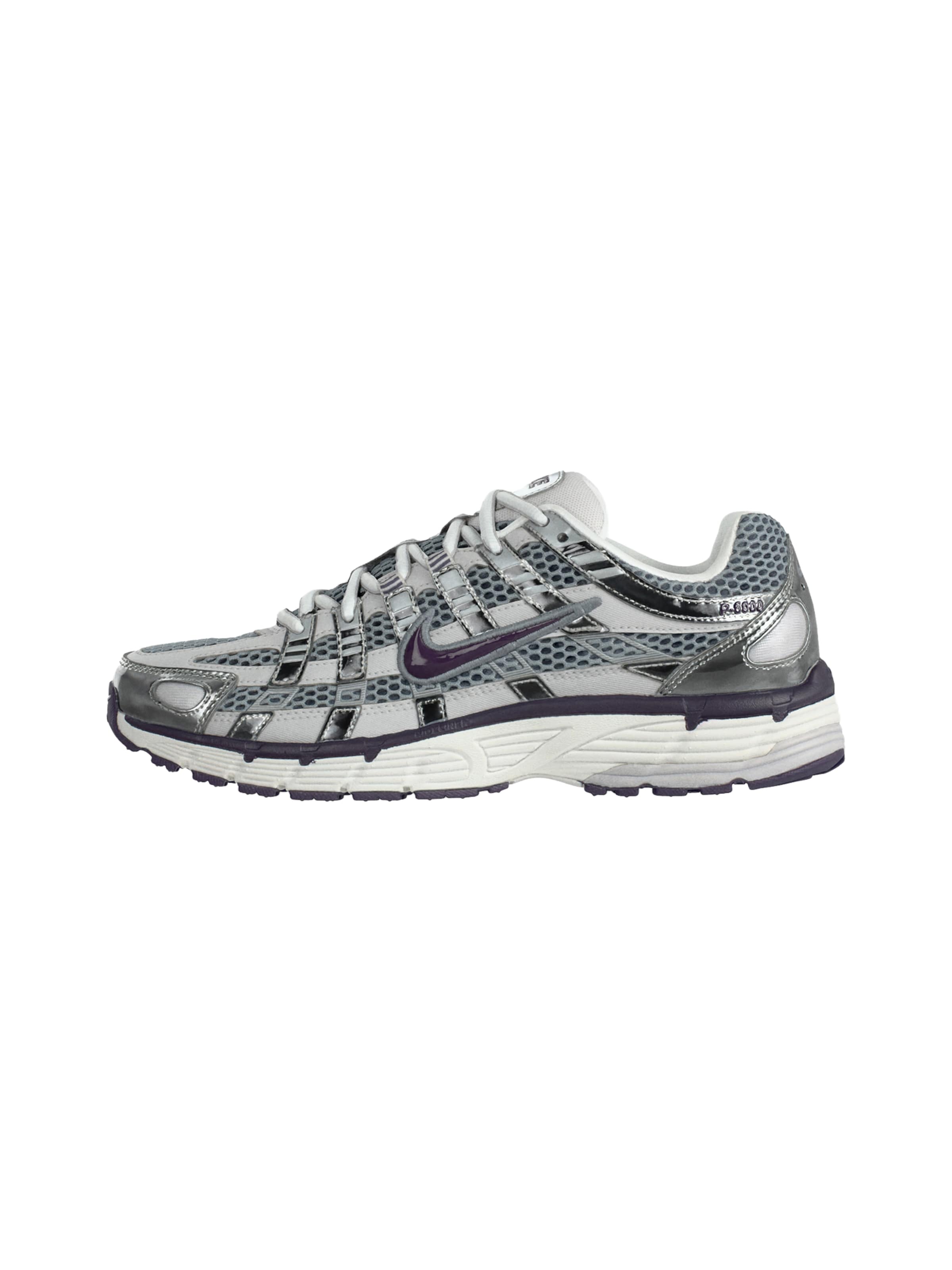 Nike Sportswear Sneakers laag 'P-6000' in Grijs: voorkant