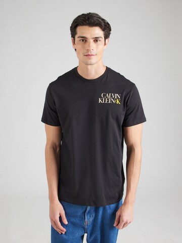 Calvin Klein Jeans Μπλουζάκι '30S' σε μαύρο: μπροστά