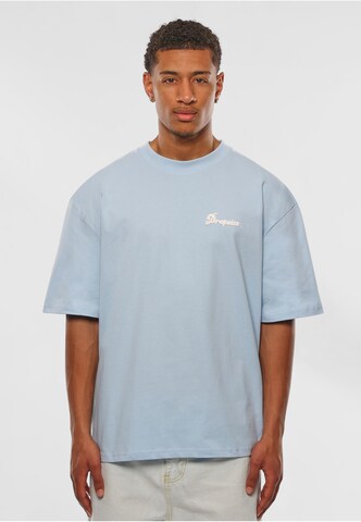 Dropsize T-Shirt in Blau: Vorderseite