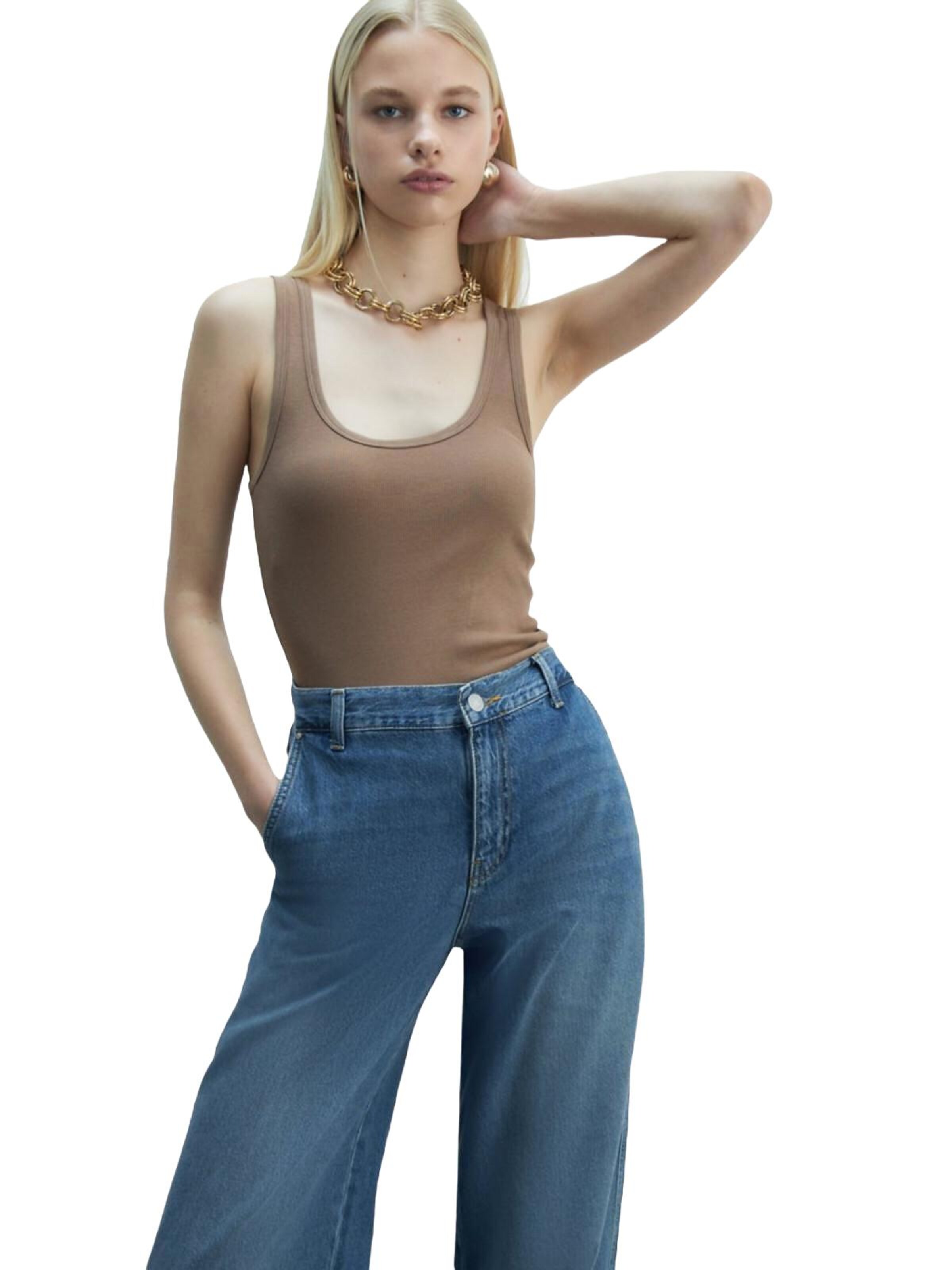 LTB Jeans Wide leg Jeans 'Mariam' in Blauw