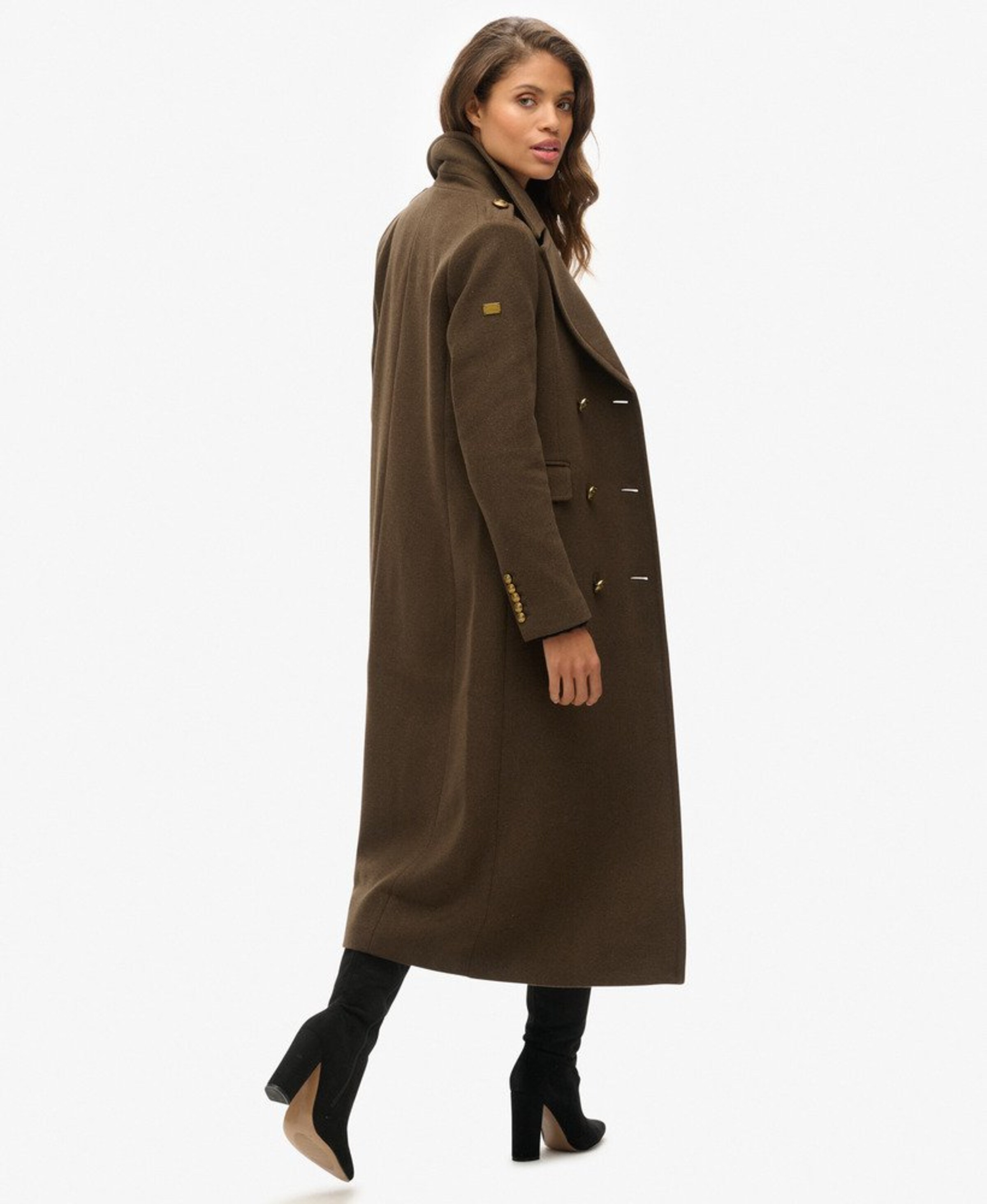 Superdry Mantel in Grün