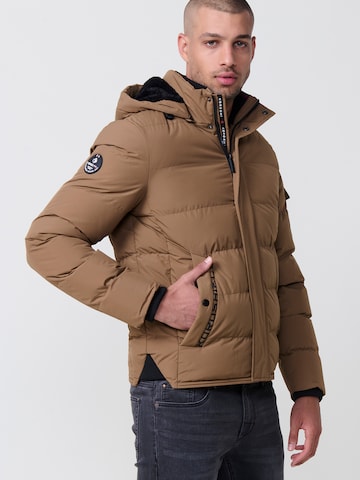 KOROSHI Winter Jacket in Brown