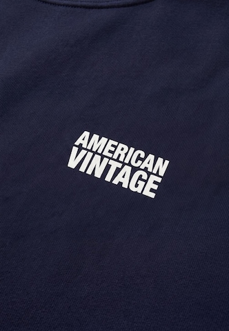 AMERICAN VINTAGE Sweatshirt in Blue