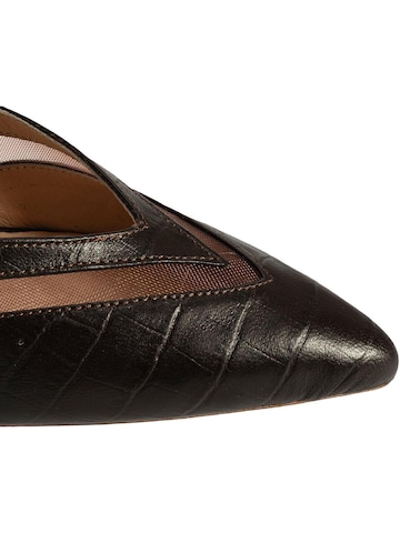 Desa - Zapatos con plataforma 'Hausschuhe mit Absatz' en marrón