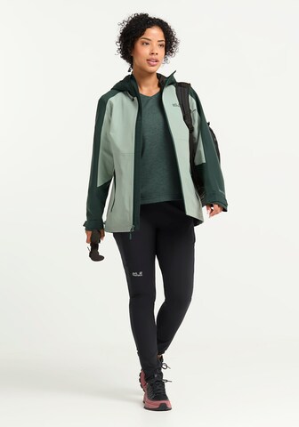 JACK WOLFSKIN Outdoor Jacket in Green