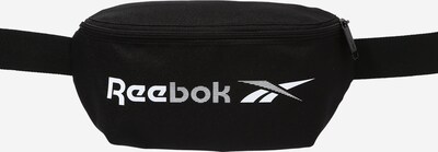 REEBOK Sportgürteltasche in schwarz / weiß, Produktansicht