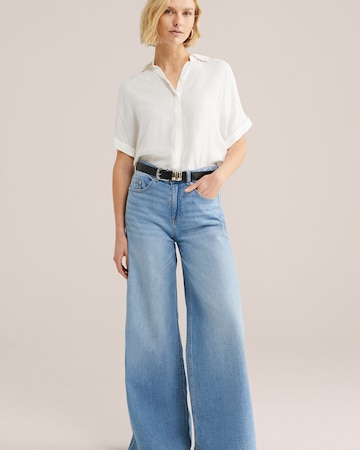 Chemisier WE Fashion en blanc