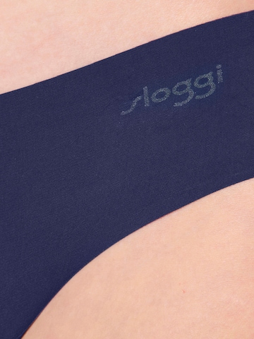 SLOGGI Brasilslip ' ZERO Feel Tanga ' in Blau