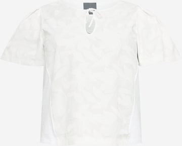 Persona by Marina Rinaldi - Blusa em branco: frente