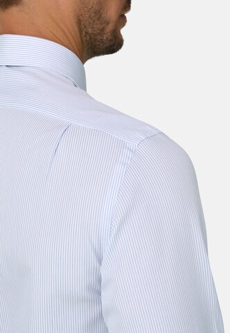 Coupe regular Chemise Boggi Milano en bleu