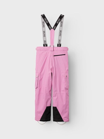 Regular Pantalon de sport 'Slope' NAME IT en violet
