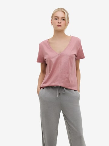 No Matter What T-Shirt in Pink: Vorderseite