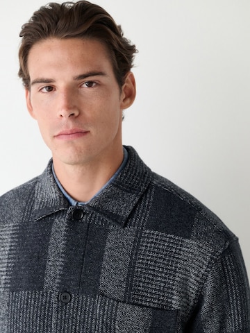 Next Comfort Fit Hemd in Grau