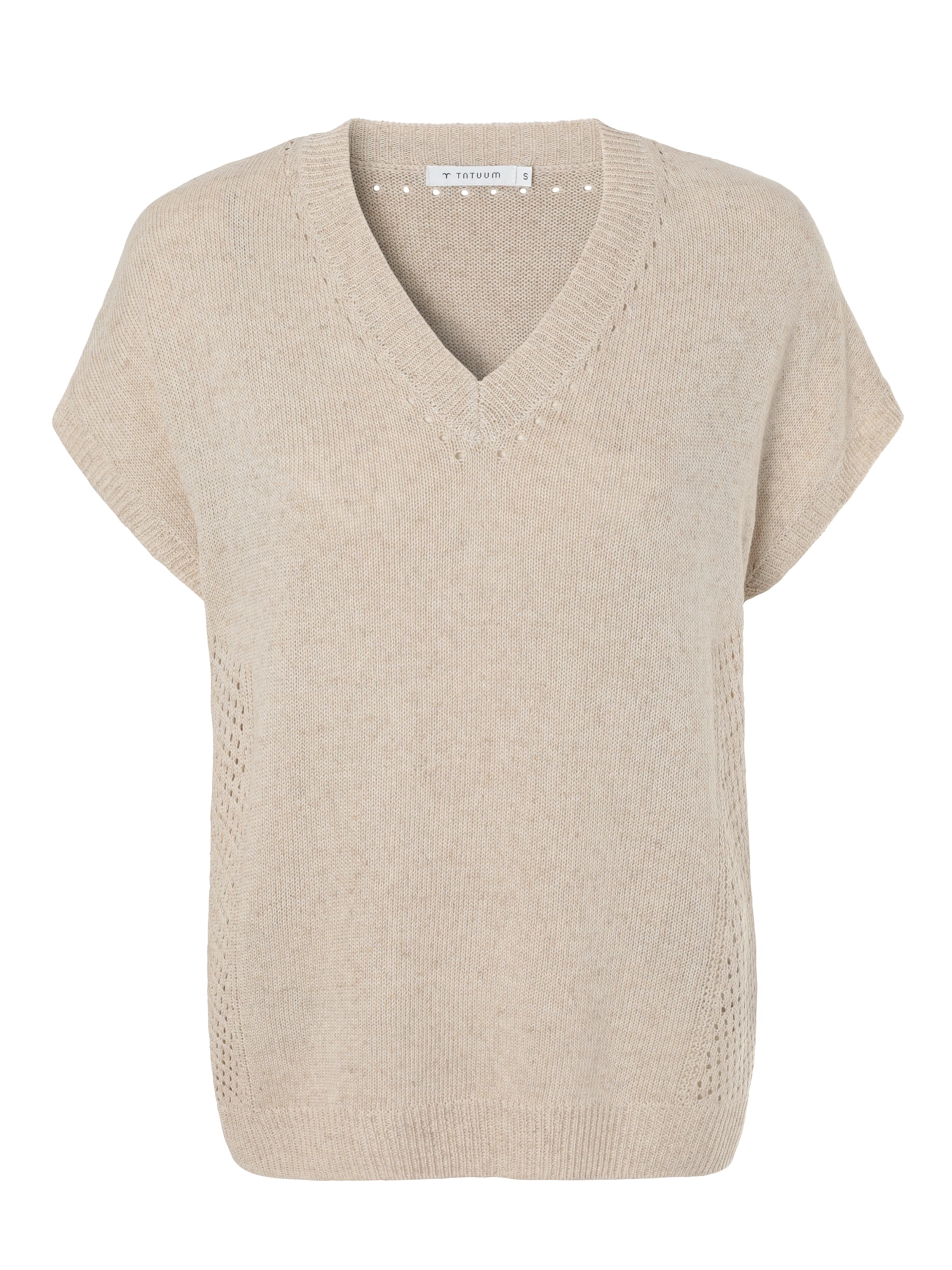 TATUUM Svetr 'Nita' – béžová: přední strana