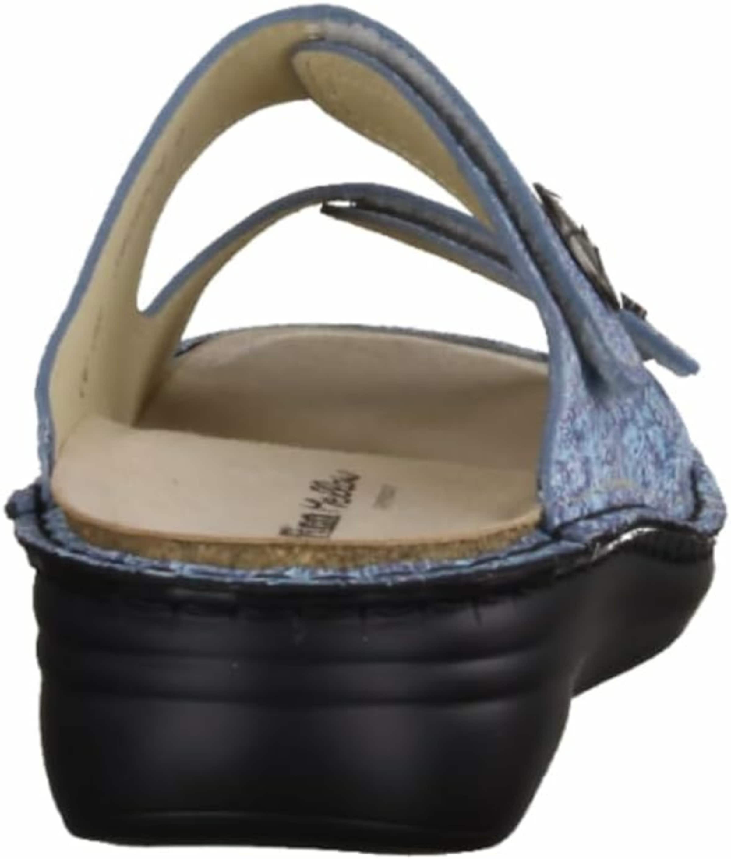 Finn Comfort Sandale in Blau
