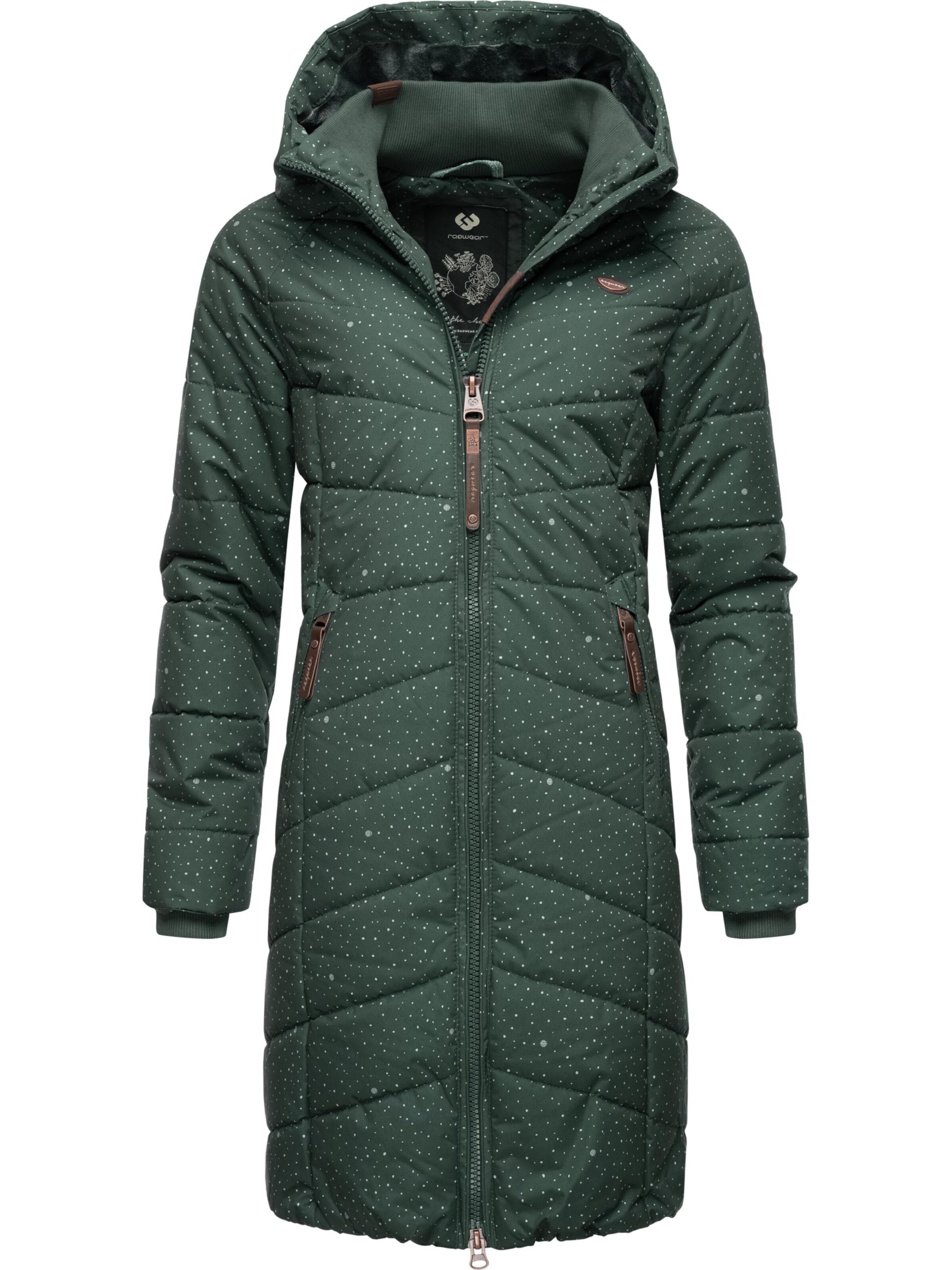 Cappotto invernale 'Dizzie' di Ragwear in verde: frontale