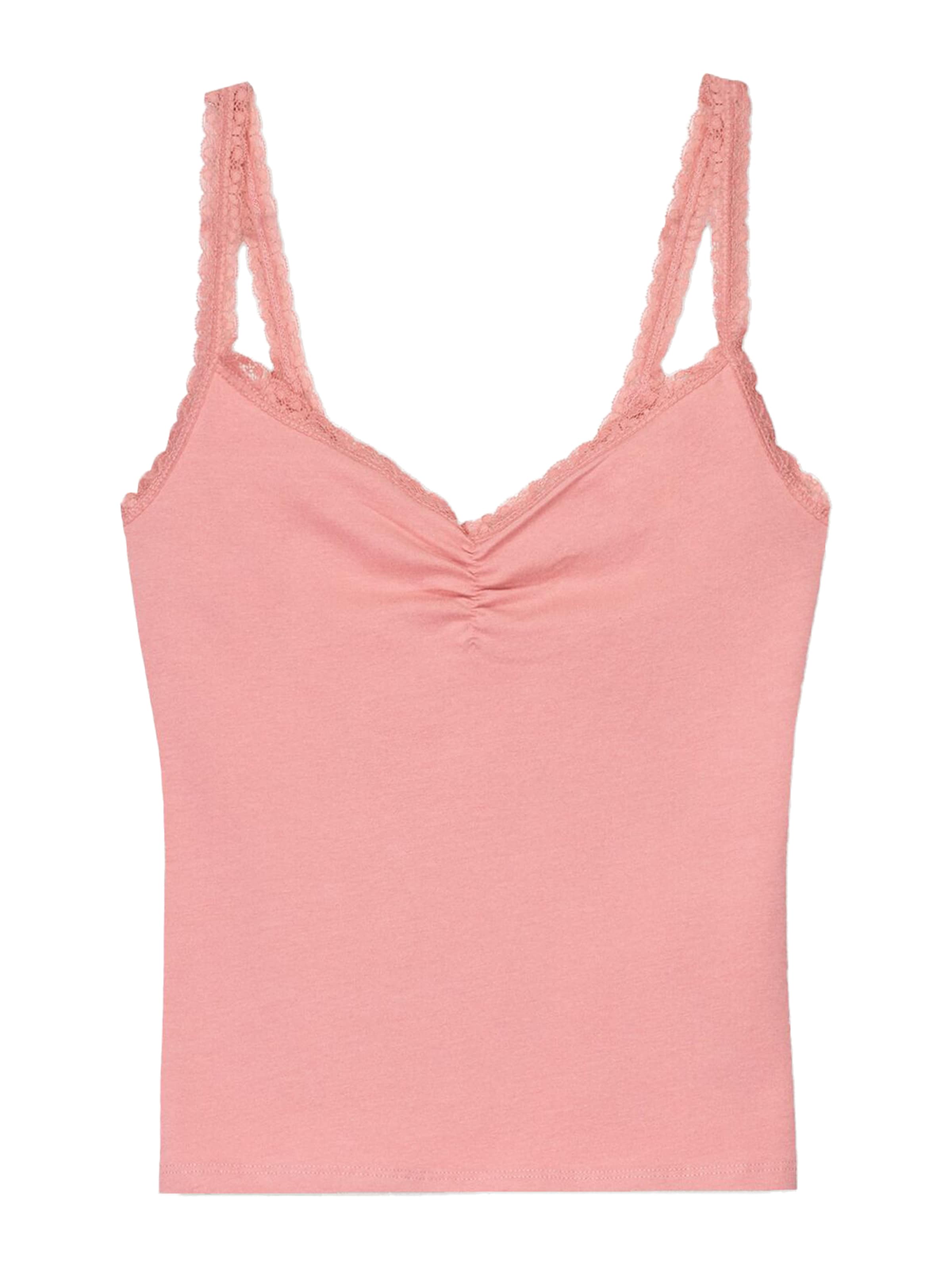 Bershka Top in Roze: voorkant