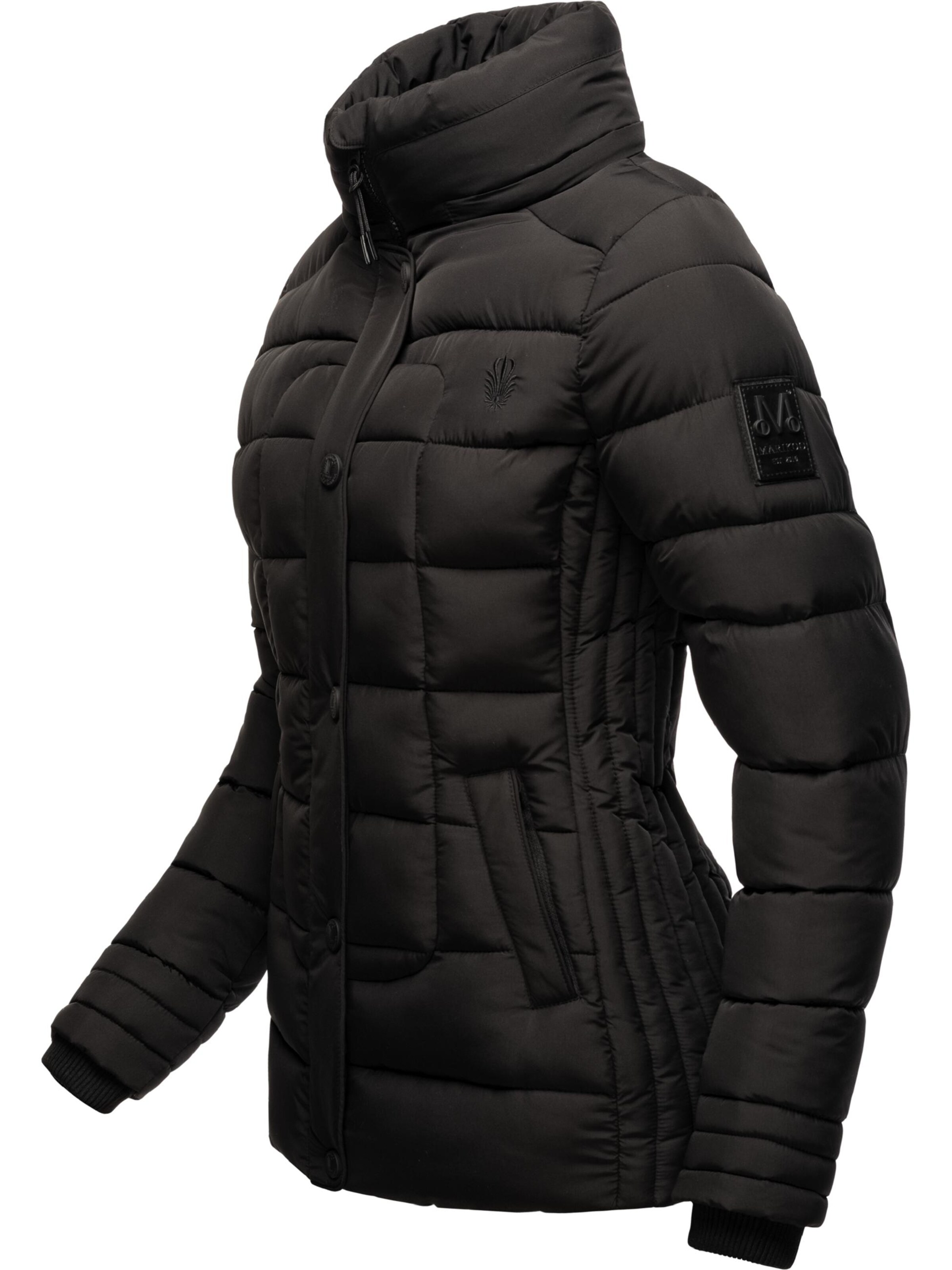 Veste d’hiver 'Qesraa' MARIKOO en noir