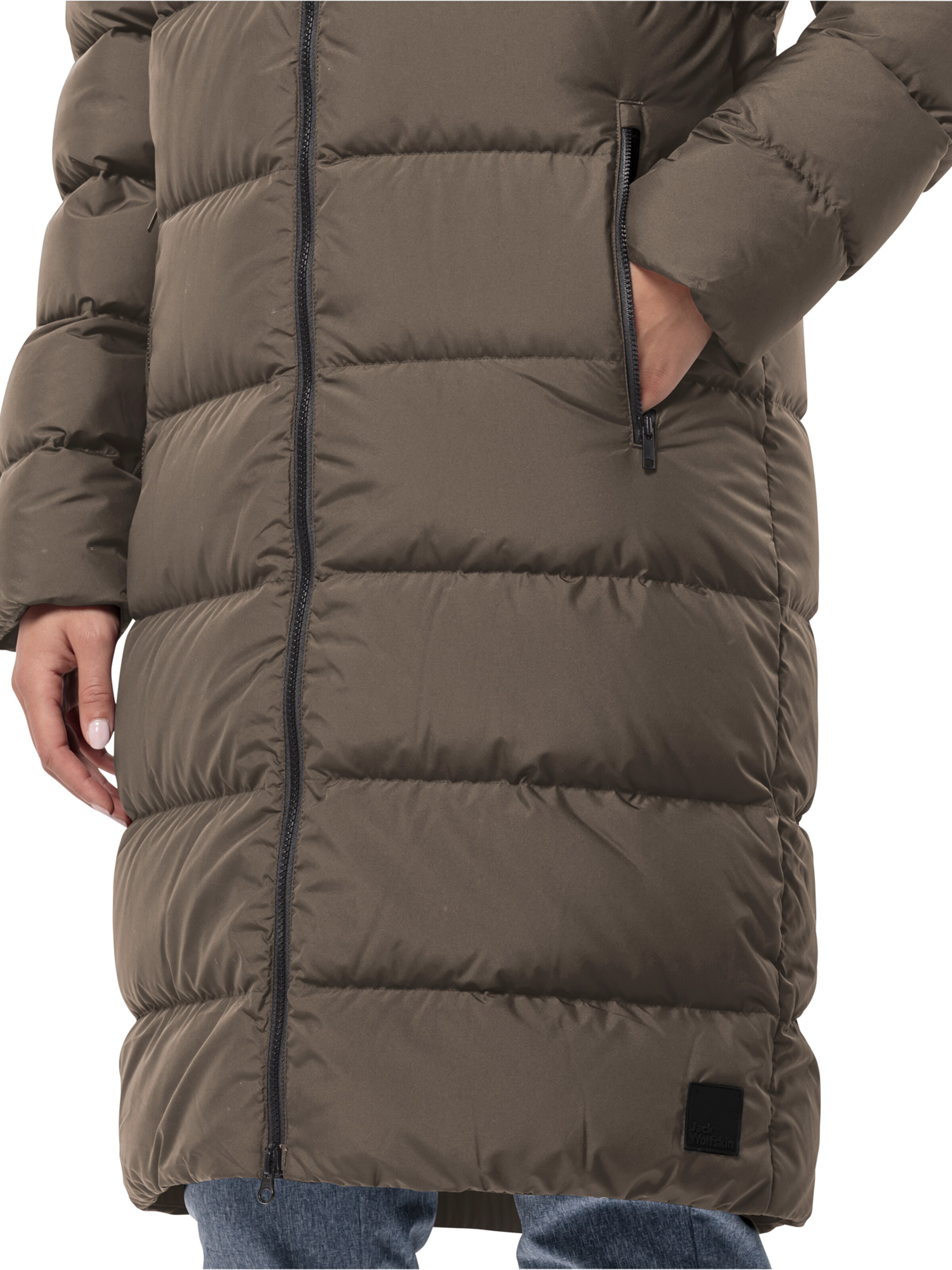 Cappotto outdoor 'Frozen Palace' di JACK WOLFSKIN in marrone