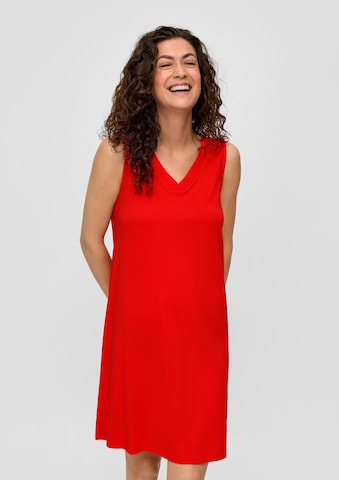 s.Oliver Kleid in Rot: Vorderseite