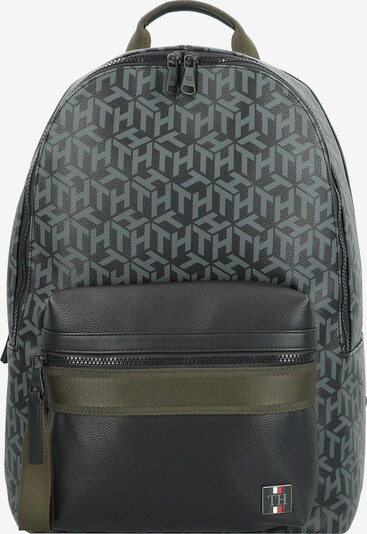 Rucsac TOMMY HILFIGER pe verde / kaki / negru, Vizualizare produs