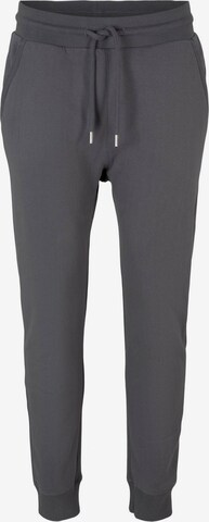 TOM TAILOR DENIM - Tapered Pantalón en gris: frente