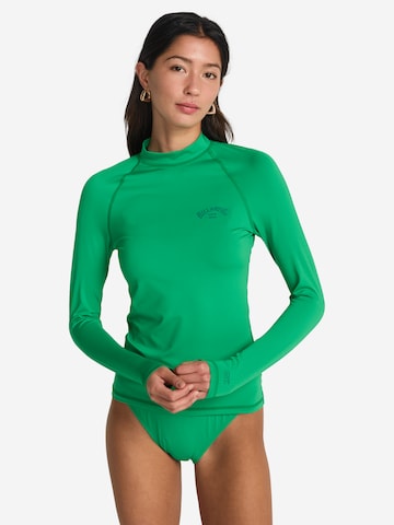 BILLABONG Performance Shirt 'Tropic Surf' in Green: front