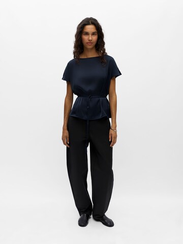 Camicia da donna 'OBJAlli' di OBJECT in blu