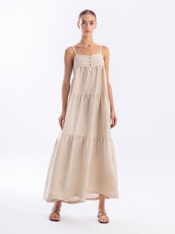 Haris Cotton Zomerjurk 'Haris Cotton' in Beige