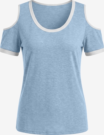 Imily Bela Тениска в синьо: отпред