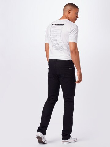7 for all mankind Slimfit Jeans in Schwarz