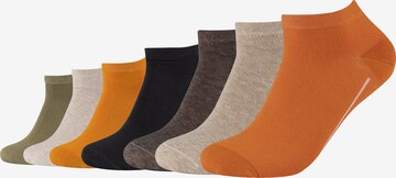 camano Sneakersocken (GOTS) in Mischfarben: predná strana