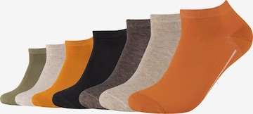 camano Sneakersocken (GOTS) in Mischfarben: predná strana