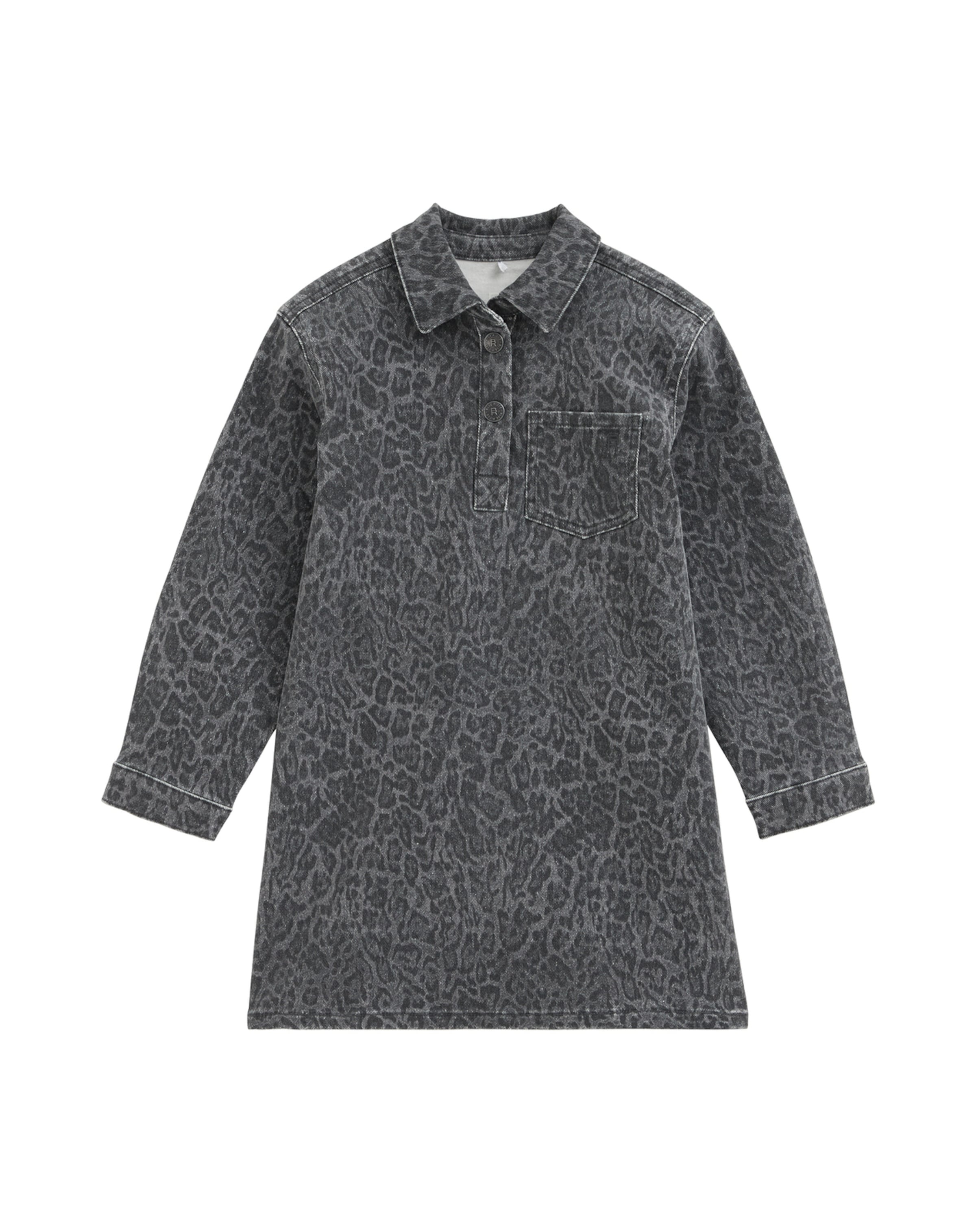 WE Fashion Платье в Серый: спереди