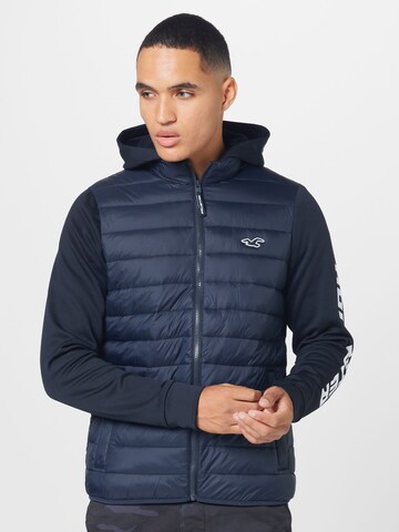 HOLLISTER Tussenjas in Blauw: voorkant