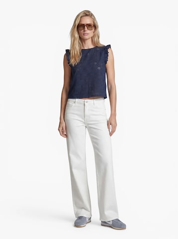 ONLY - Top 'ONLSMILLA' em azul