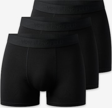Von Jungfeld Boxer shorts 'BRIEFS' in Black: front
