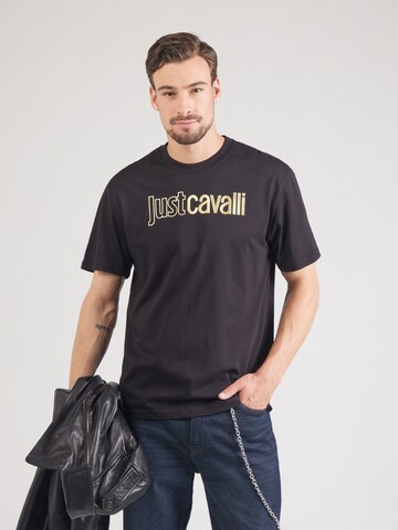 Just Cavalli Футболка в Черный: спереди