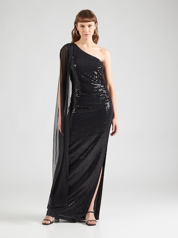 SWING Evening Dress in Black: front