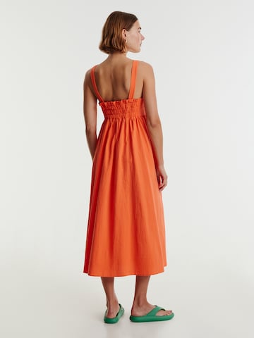 EDITED - Vestido de verão 'Alena' em laranja