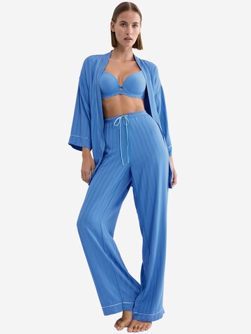 Pantalon de pyjama ' Red Label Amourette Jacquard ' TRIUMPH en bleu