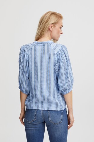 PULZ Jeans Blouse ' Pzlaila ' in Blauw