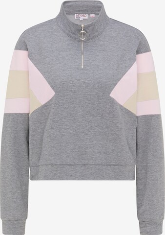 myMo ATHLSR Sportief sweatshirt in Grijs: voorkant