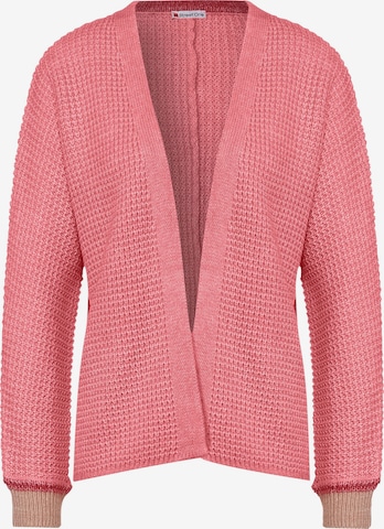 STREET ONE Knit Cardigan in Pink: front