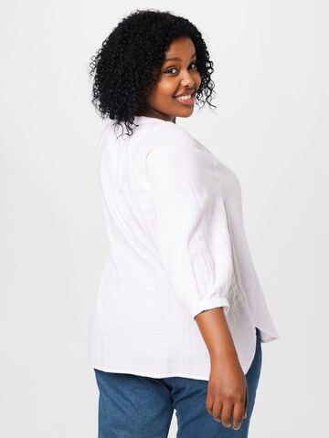 Selected Femme Curve Blouse 'Alberta' in Wit