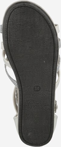 BULLBOXER Sandale in Silber