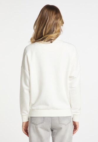 DreiMaster Vintage Zip-Up Hoodie in White