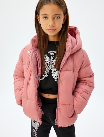 Koton Winter Jacket 'ANORAK' in Pink: front